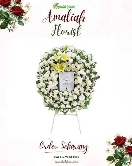 Krans Bunga Duka Kosambi Barat